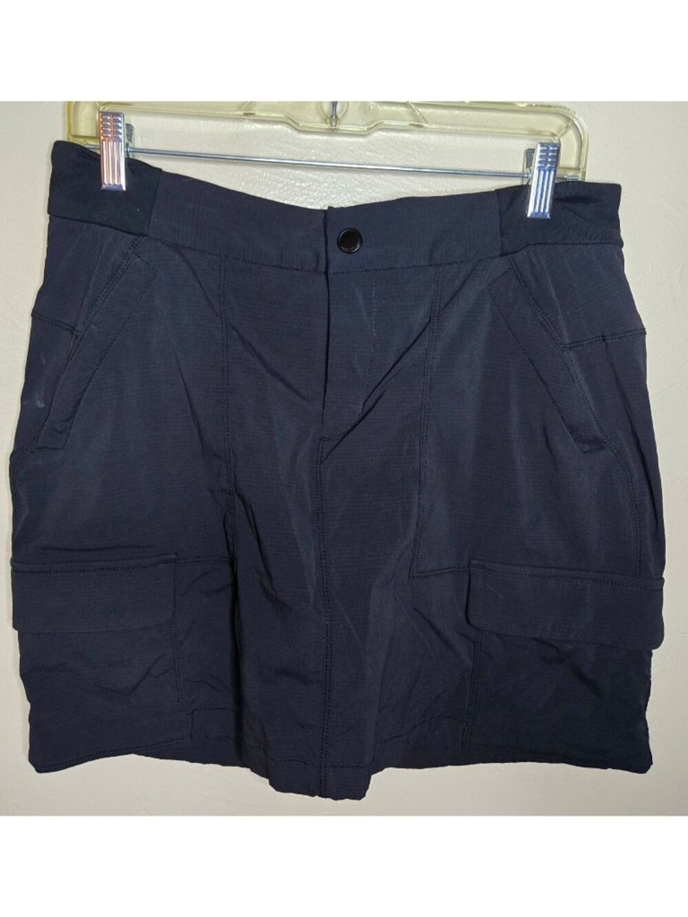 Athleta Trekkie Skort With Attached Shorts Athleisure Cargo Hiking Outdoor Sz 12